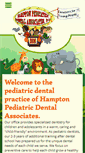 Mobile Screenshot of hamptonpediatricdental.com